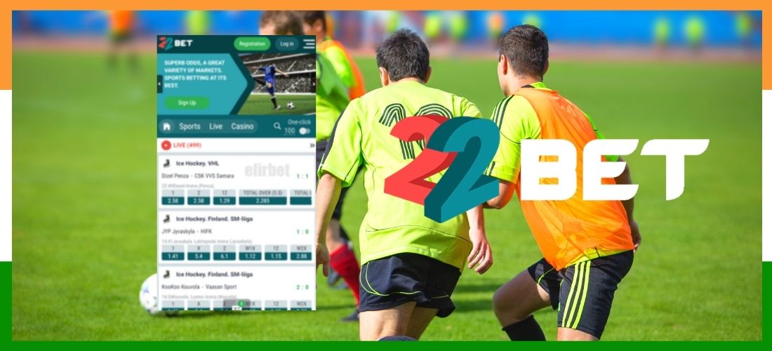 22Bet users have the opportunity to play on different types of bets and have a lot of fun with different betting options
