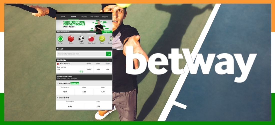 Betway bookmaker has its own online casino with a variety of games and a large number of promotions to increase the attractiveness of sports betting