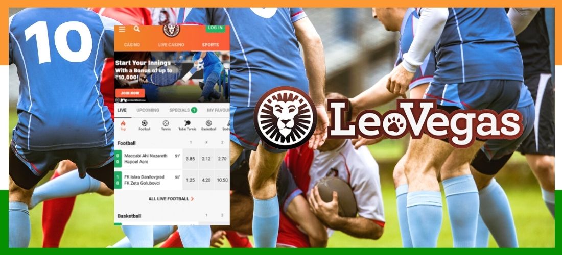 Leovegas Betting app for all types of mobile devices