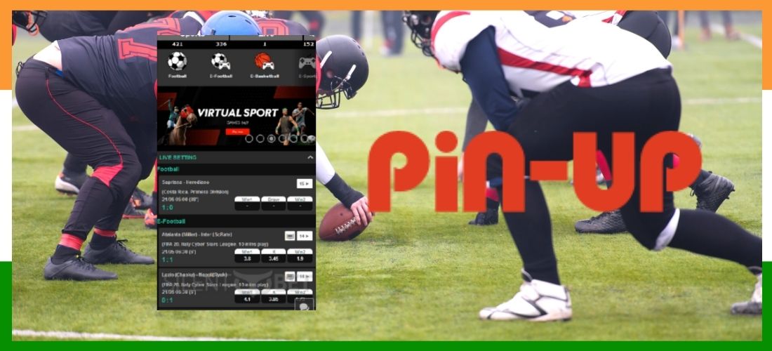 PinUp has many positives that can be used for betting on sports disciplines